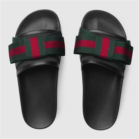 gucci nexk bow|Gucci slides with bow.